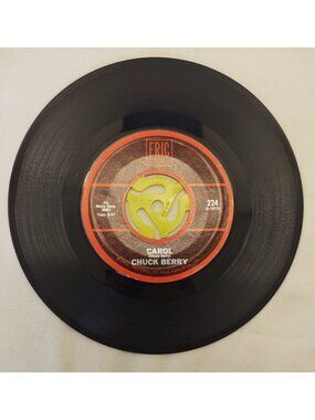 Chuck Berry Johnny B Goode 7 Inch Vinyl 45 Epic 224 Rock and Roll